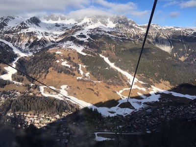 Hang oberhalb St. Anton