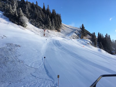 Kampall kurz oberhalb von Gampen