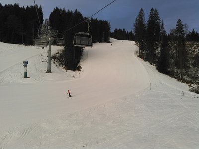 Stümpflingabfahrt in sehr gutem Zustand