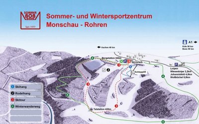 Pistenplan 2016/17 <br />Meiner Meinung hätte man sich den sparen können weil keiner für ne 200m Rutsche nach Rohren im Winter kommt!!!