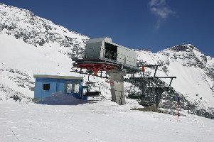 Bergstation der Girak - bahn.