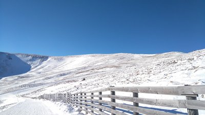 Blick auf die Windhölle am Zinkenlift