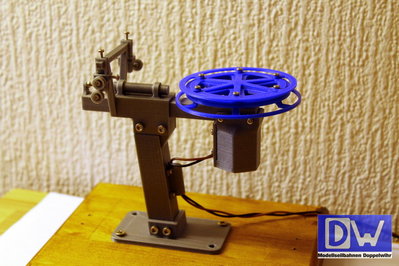 hydraulische Abspannung maximal ausgefahren