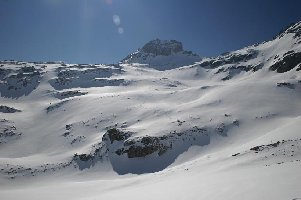 'Planungsgebiet' Zirknitzscharte. Da muss man kein Genie sein un Pisten zu projektieren.