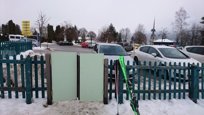 Heile wieder zurück am Parkplatz