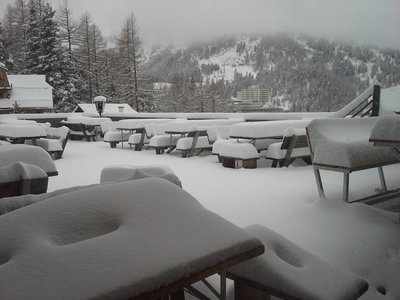 Montag 30 cm Neuschnee