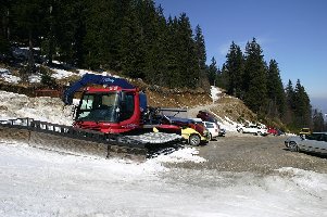 Auch Parkplatz war kaum zu finden ...