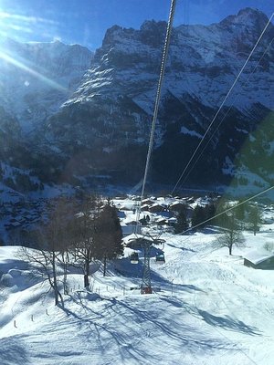 Blick zurück auf die ersten Sektion