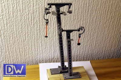 Vergleich reguläre Schrägstütze zur MINI Schrägstütze