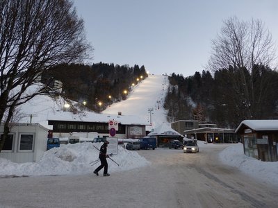 Dann war es endlich soweit. Der Gudiberg rückt näher
