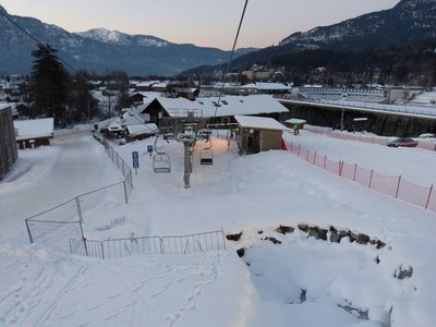 Rückblick zur Talstation