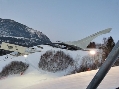 Und Seitblick zur Olympiaschanze