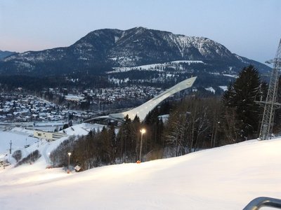 Die Schanze vor dem Wank
