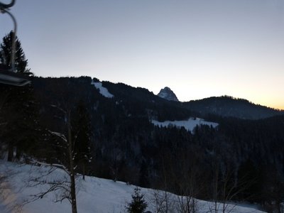 Blick nach rechts zum bereits geschlossenen Classic-Gebiet