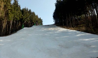 St. Georgs Schanze Waldabfahrt