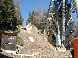 Nochmal Talstation und untere Trasse des &amp;quot;Illhorn 1&amp;quot;-Liftes.