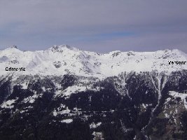 Links das Skigebiet Grimentz. Rechts das Skigebiet Vercorin.
<br />5 Lifte bräuchte man für die Verbindung sicherlich.