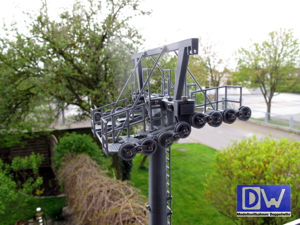 Neu entwickelte 8er Roba mit beidseitigen Balanciers