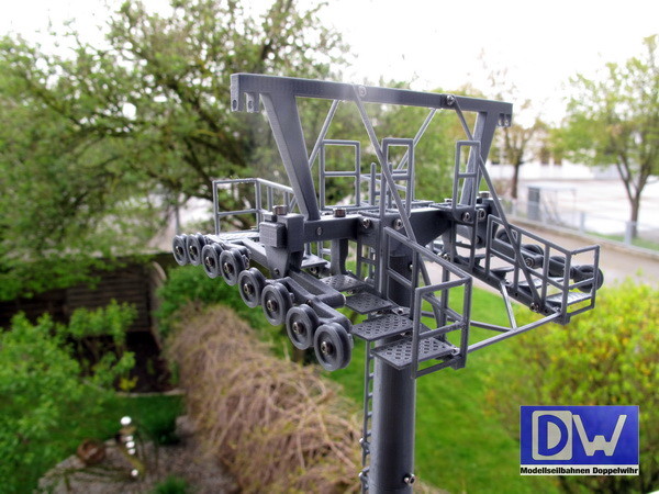 Bislang verwendete Rollenbatterie