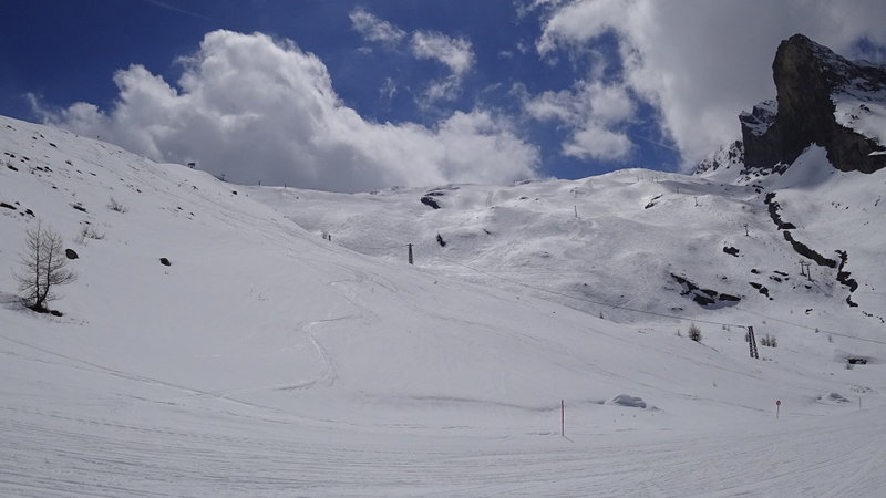 Hänge unter der Lärmstange