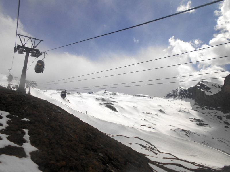 Gelände der Skiroute 2 mit dem nostalgischen Namen "Unterm Eisbruch"