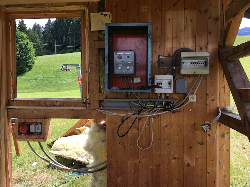 Die alte Eichenhof Talstation