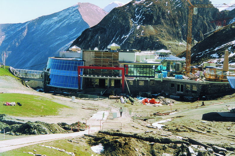 Alpincenter Umbau ca. 06/2000, Scan vom Negativ