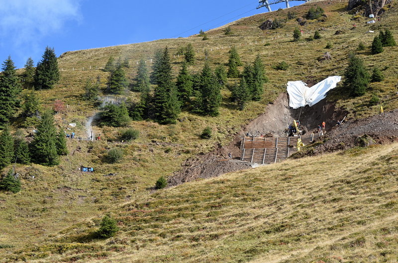 Verbauung im Jufenhang