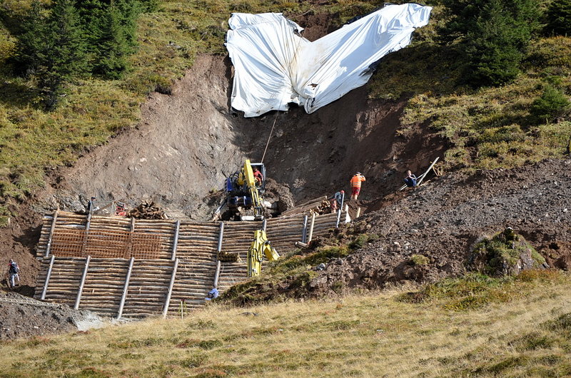 Sicherungsbauwerk im Detail
