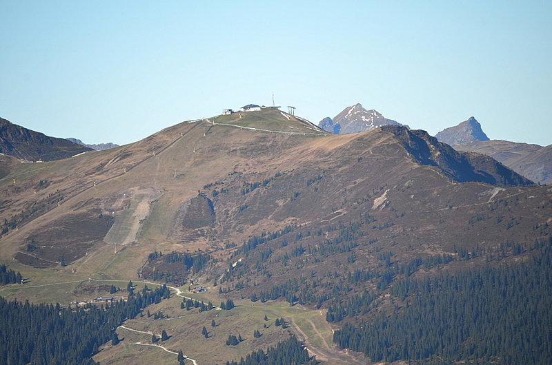 Schattberg Ostgipfel Südhang von der Schmitten