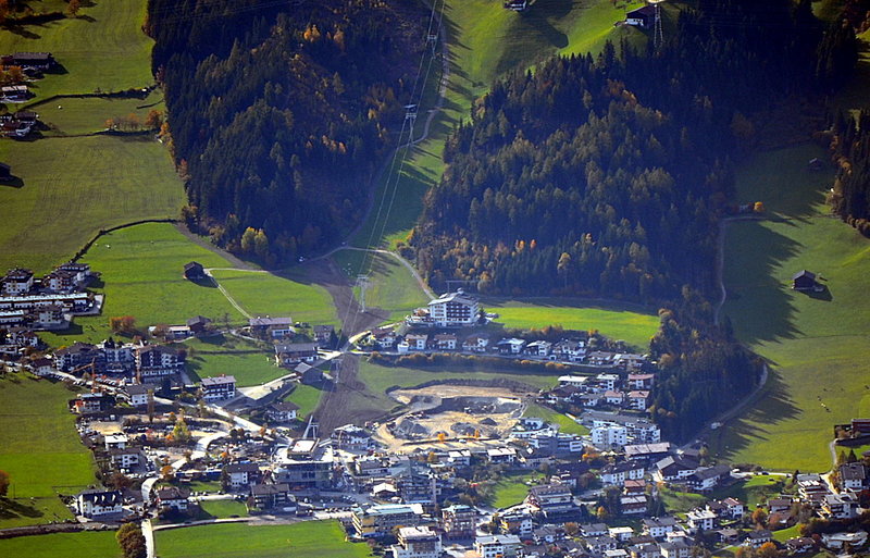 Spieljoch EUB-Neubau Talstation Fügen