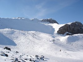 (fast) jeden morgen perfekten Abfahrten...