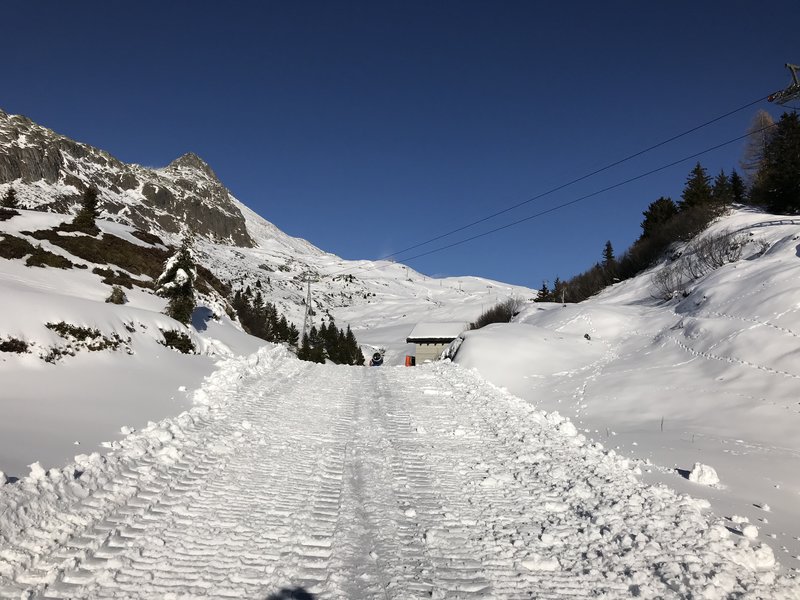 Bettmersee am gefrieren