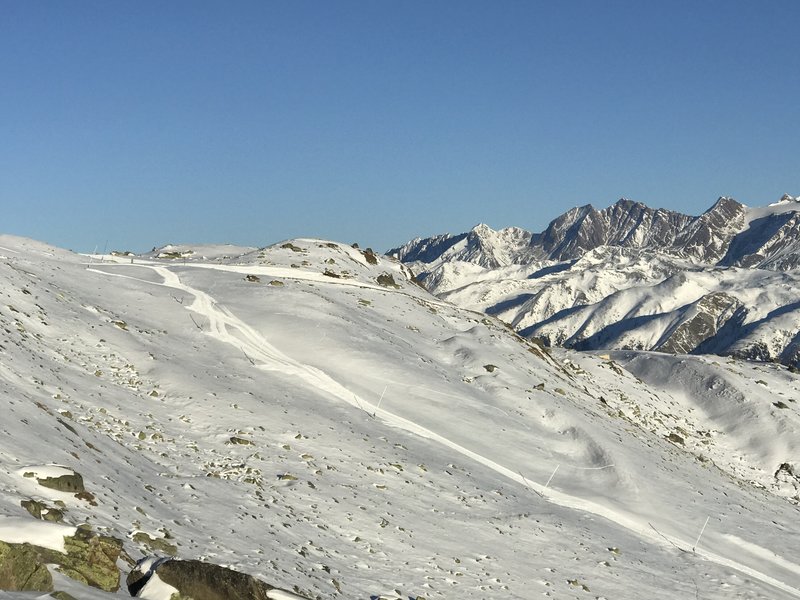 Die neue Beschneiung der Verbindung Fiescheralp-Bettmeralp hat sich schon gelohnt