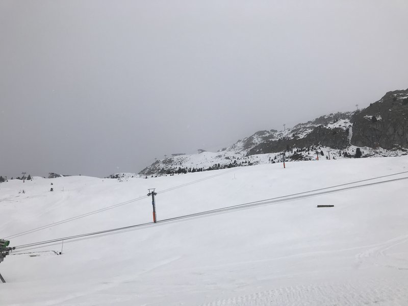 Bewölkt aber noch gute Sicht