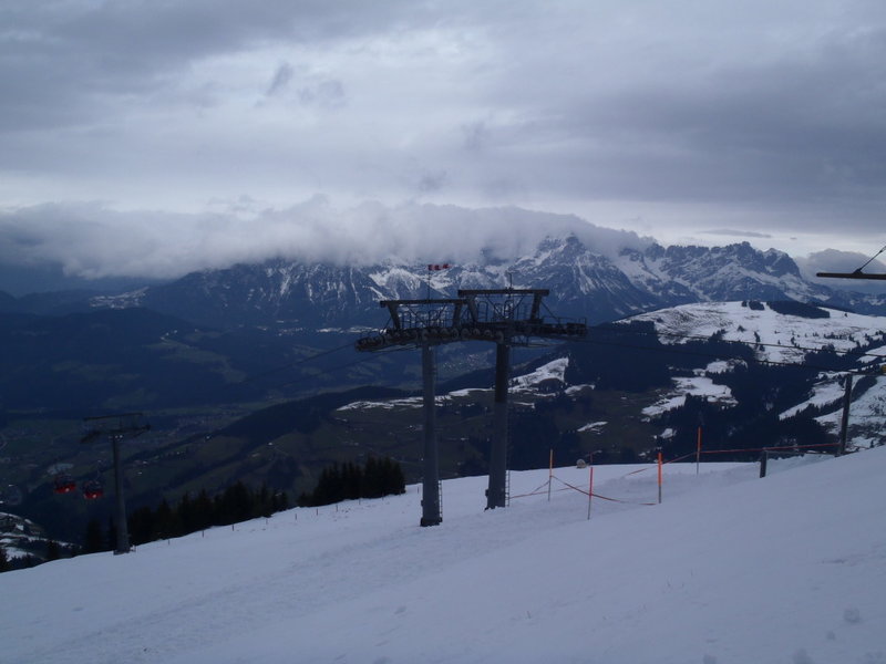 Wolkenwalze über dem Kaiser