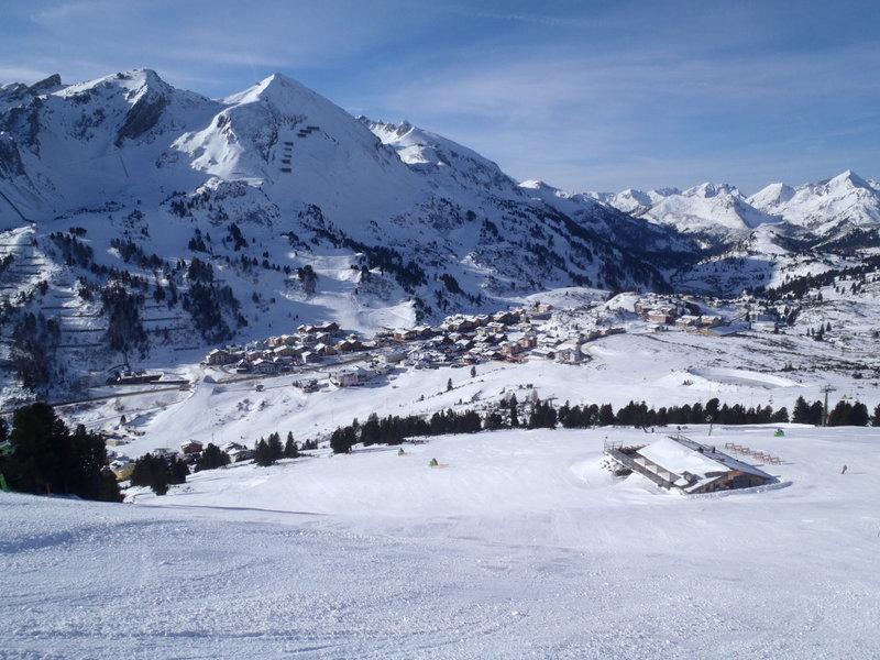 Obertauern von Osten