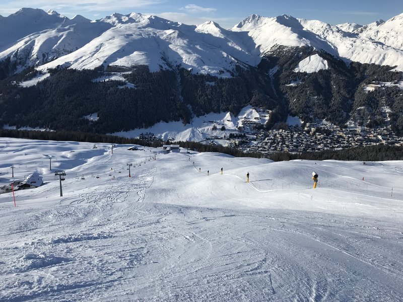 Usser Isch hat die beste Piste, aber der Lift bei -13° ohne Hauben halt sehr kalt