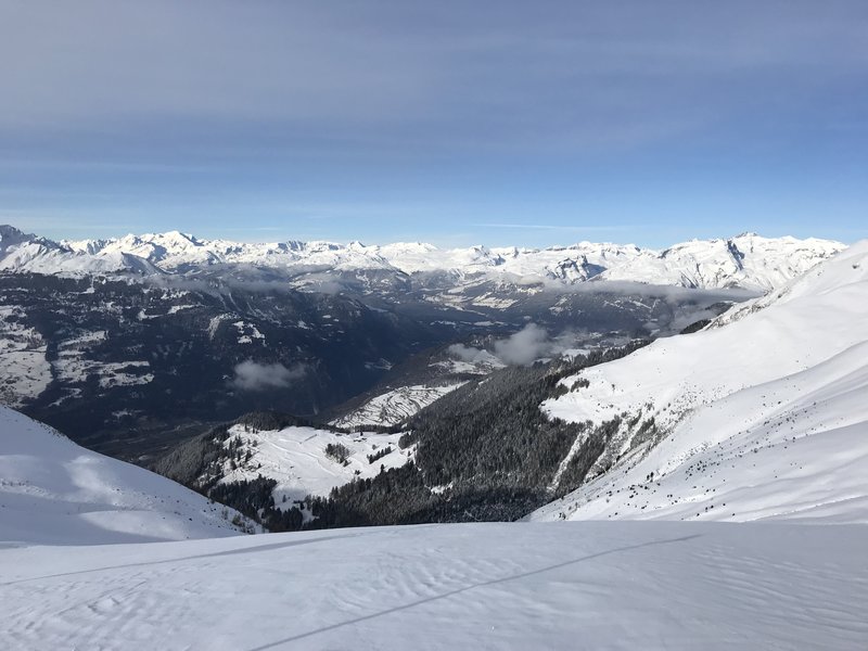 Blick in mein Heimgebiet, das ich auch auf dieser Tour höchstwahrscheinlich links liegen lasse.