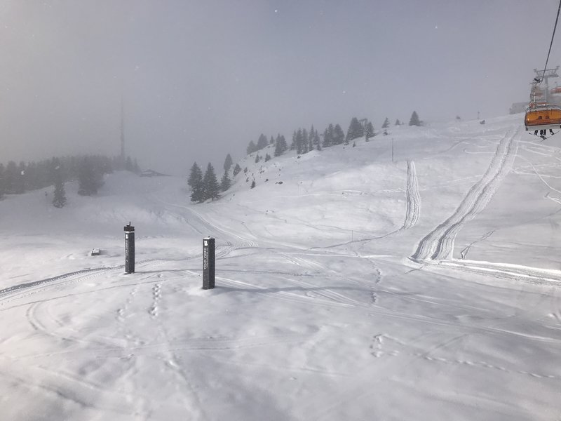 Die neue Skiline Strecke