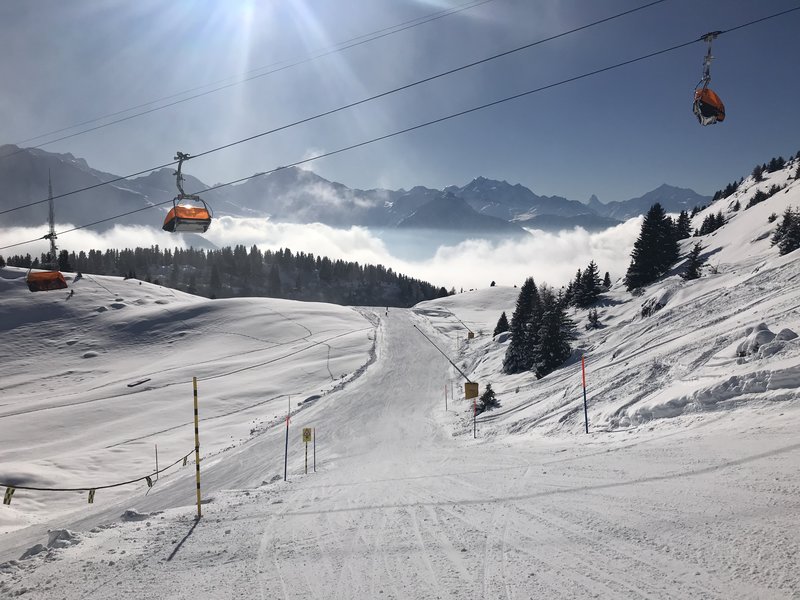 Abfahrt Richtung Riederalp
