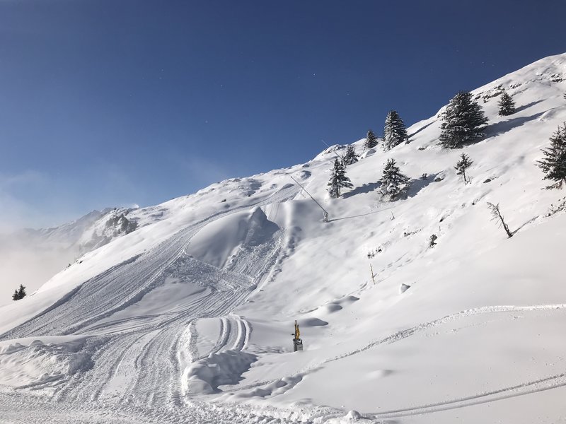 Verbindung Hohfluh- Moosfluh Talstation