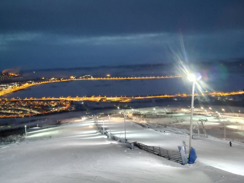 Die beiden Hauptabfahrten