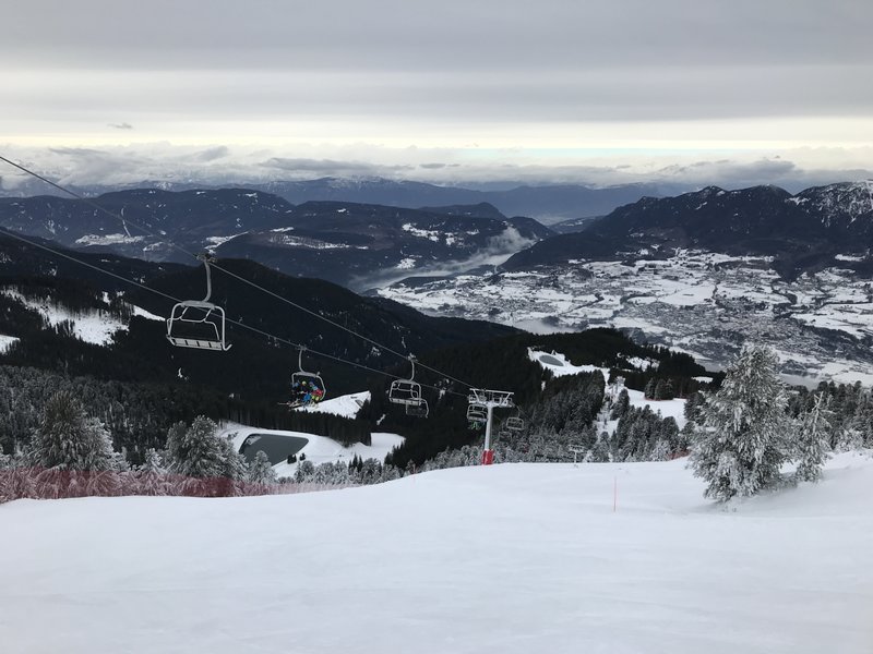 nochmal Alpe Cermis mit Piste