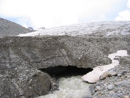 Ein mustergültiges Gletschertor.