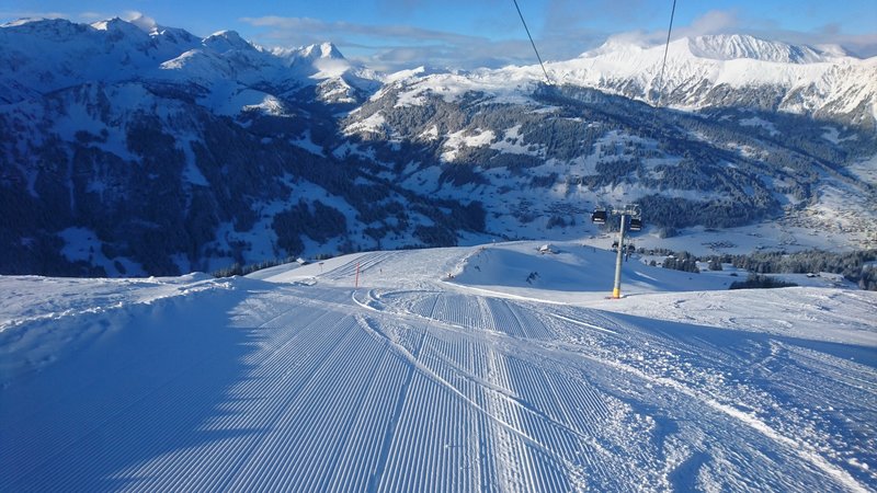 Grenzgenial. Selten so viel Schnee gesehen zu dieser Jahreszeit.