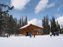 Bergstation auf dem Northpeak auf 3558m