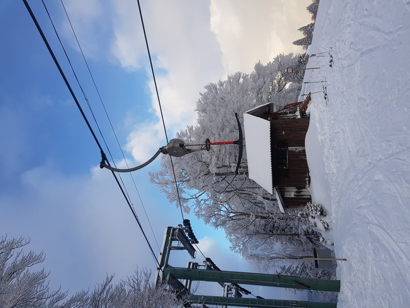 Bergstation auf 1250 m.