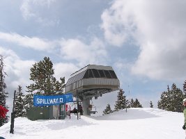 Bergstation der 4SB Wayback auf dem North Peak