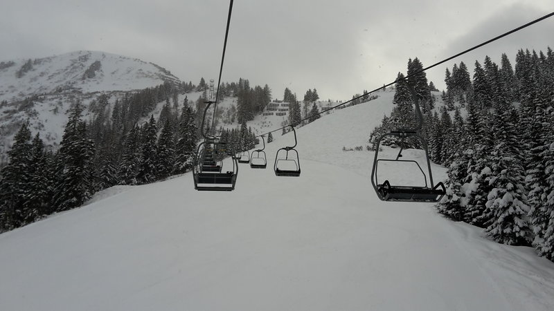 Wo sind die Leute? Besser wirds hier diesen Winter nicht mehr.